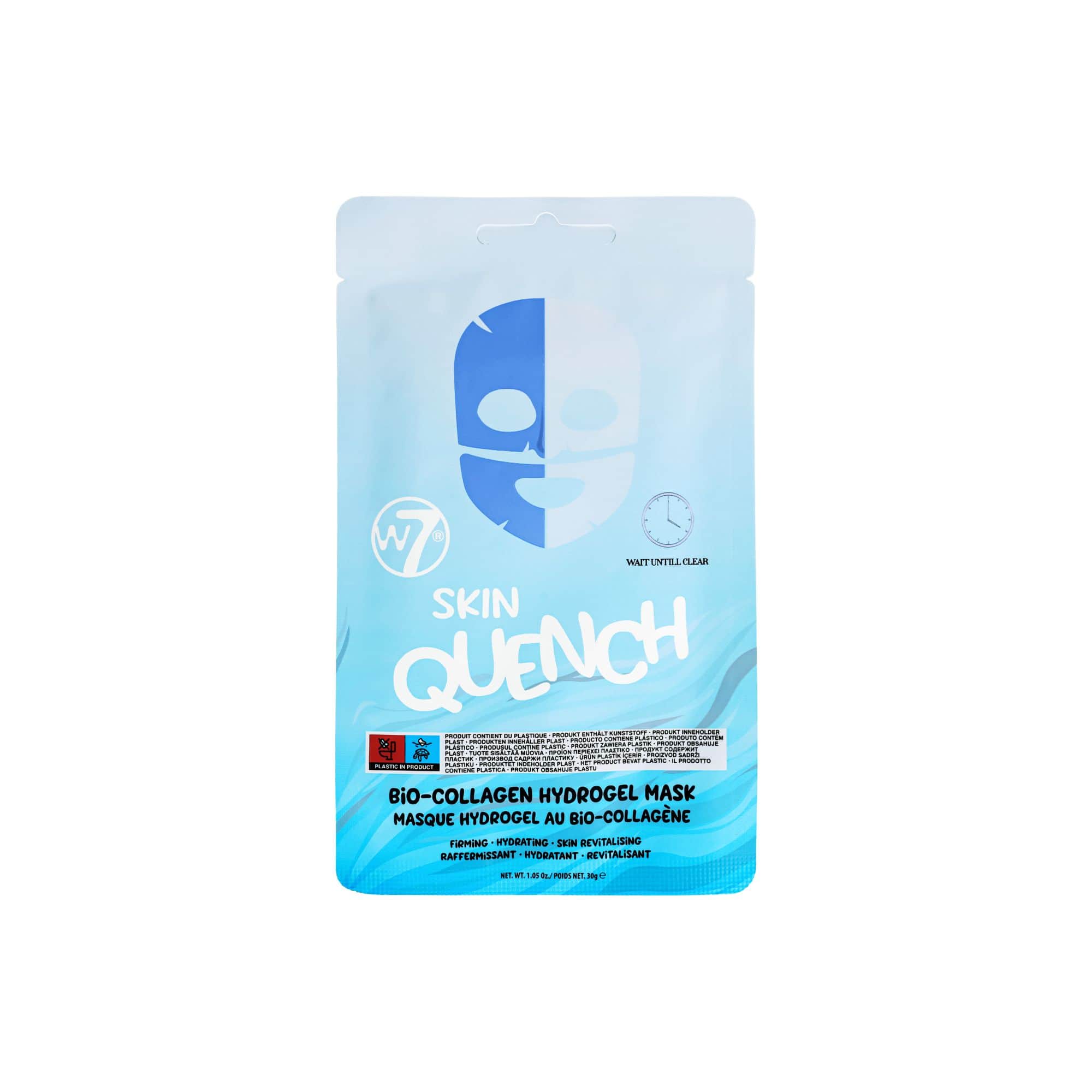 Skin Quench Bio-Collagen Hydrogel Face Mask - 3 Pack